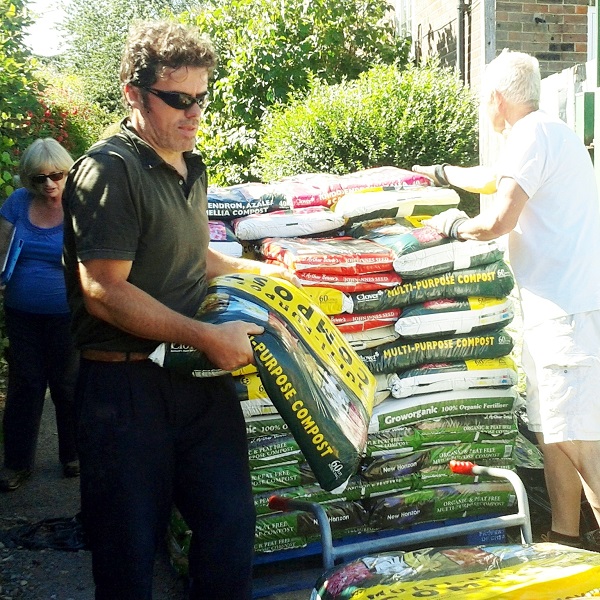 Compost delivery 1